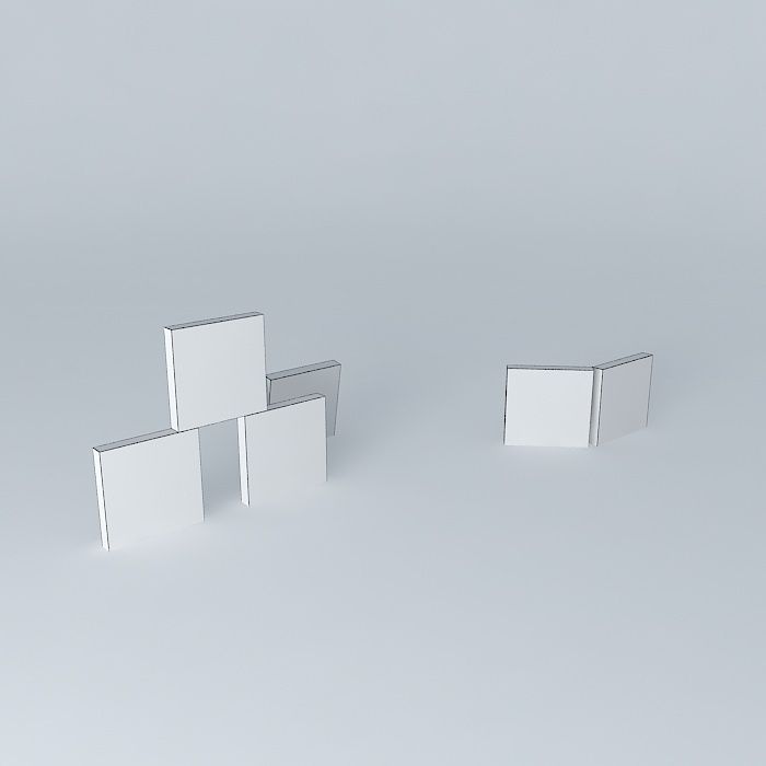 porta retrato picture frame Free 3D model_4