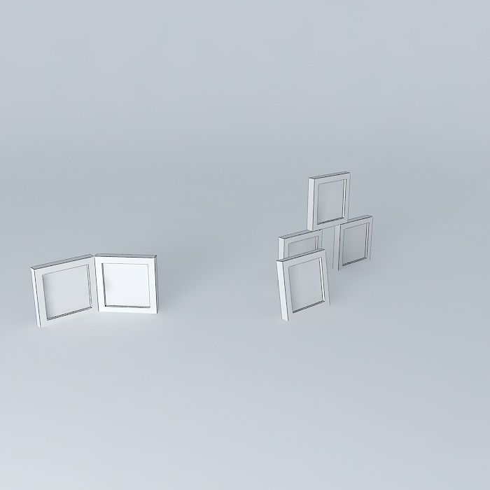 porta retrato picture frame Free 3D model_3