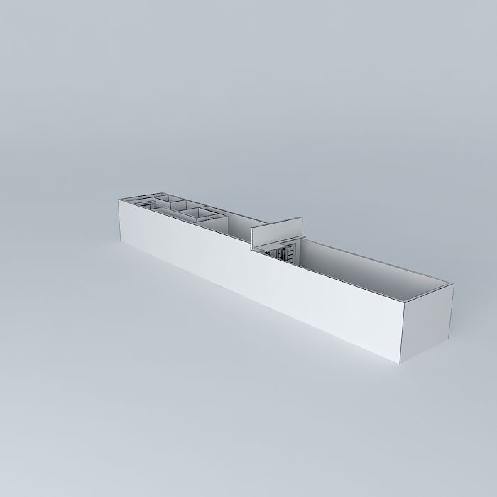 casaestreita box Free 3D model_3