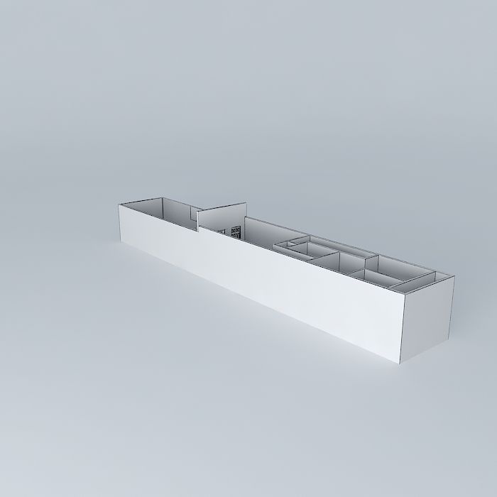 casaestreita box Free 3D model_4