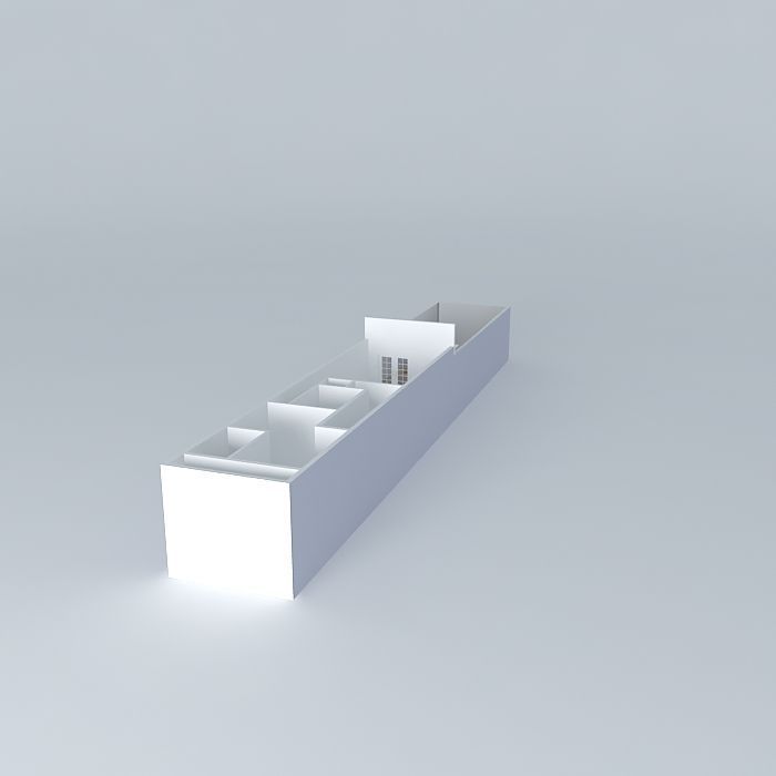 casaestreita box Free 3D model_1