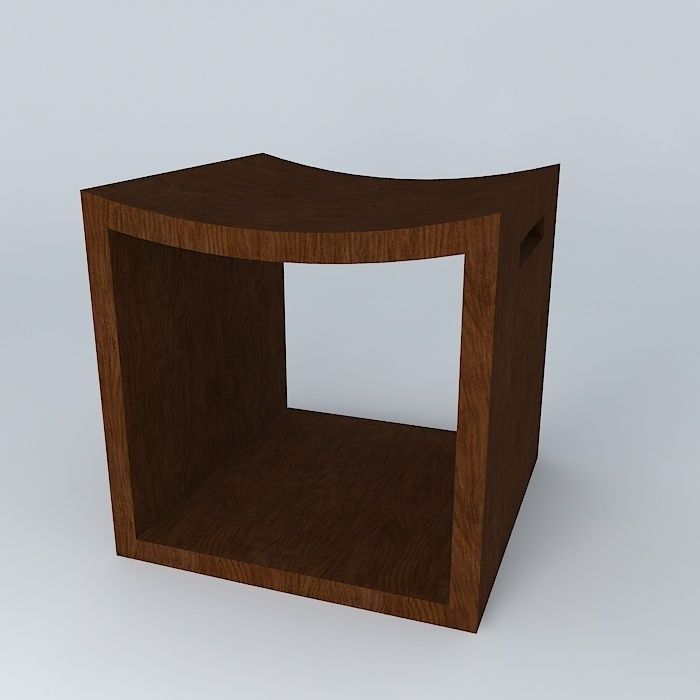 banqueta stool Free 3D model_1