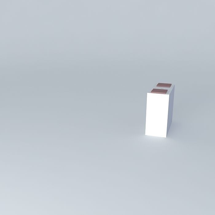 cat condo casa de gato Free 3D model_1