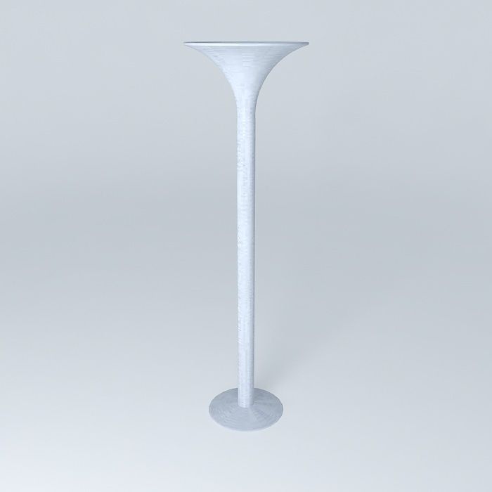 tocheiro torchiere floor lamp Free 3D model_2