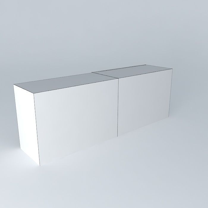 drainer shelf Free 3D model_4