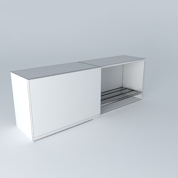 drainer shelf Free 3D model_3