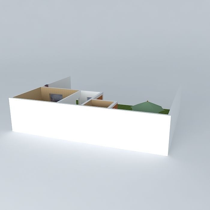 alessandraorkut house Free 3D model_1