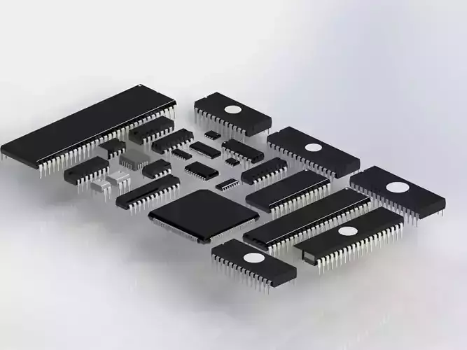 DIP IO SO SDIP PLC Chips