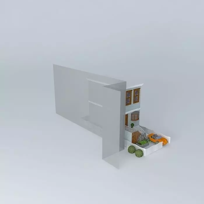 Victorian house Free 3D model