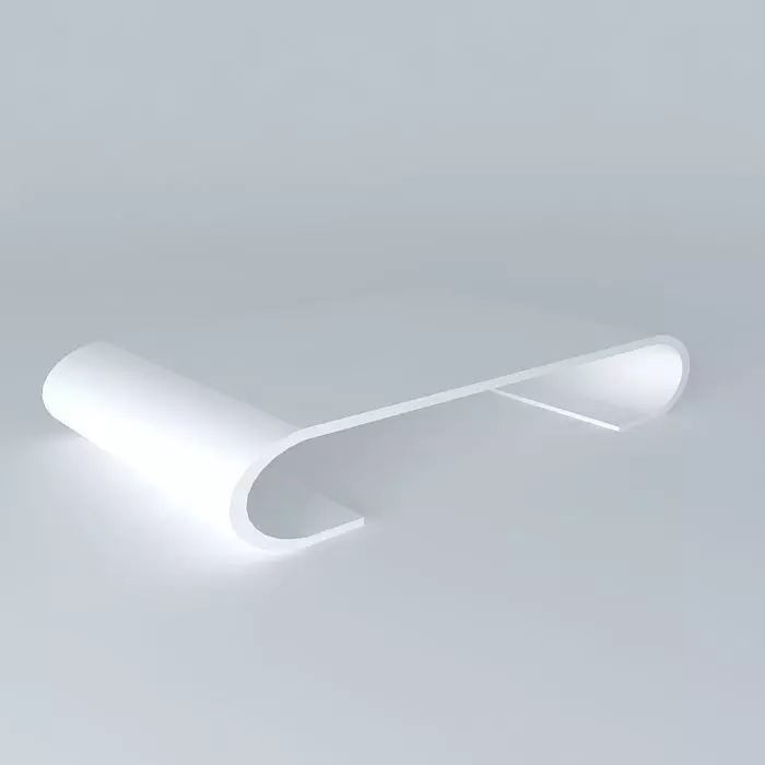 coffee table mesa de centro Free 3D model_0