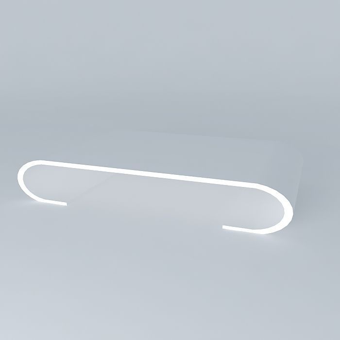 coffee table mesa de centro Free 3D model_1