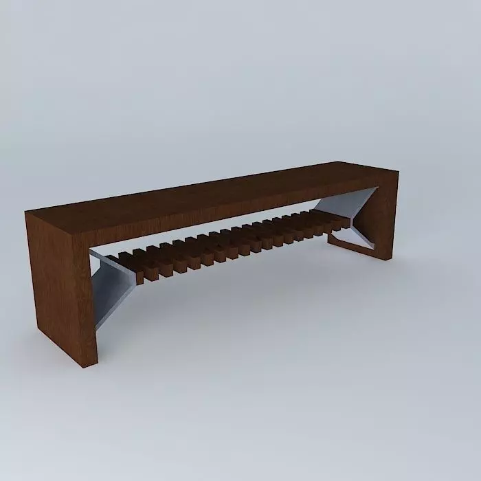 banco bench Free 3D model