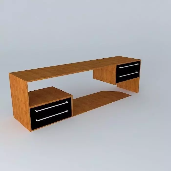 rack TV Free 3D model_0