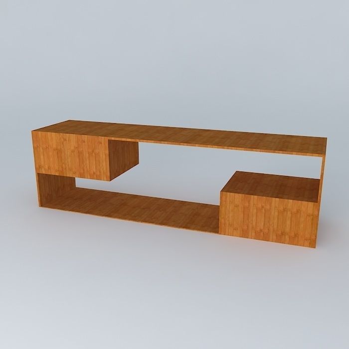 rack TV Free 3D model_1