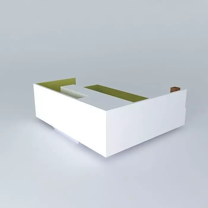 rakelliorkut reception desk Free 3D model