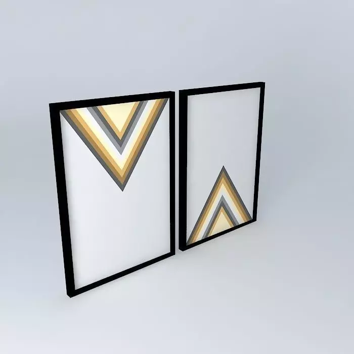 paintings, pintura Free 3D model