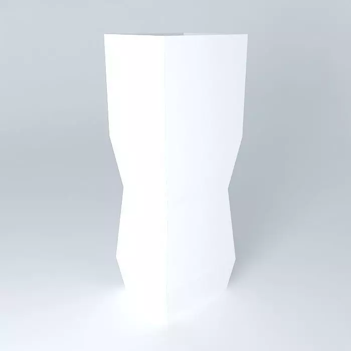 vase glass Free 3D model_0
