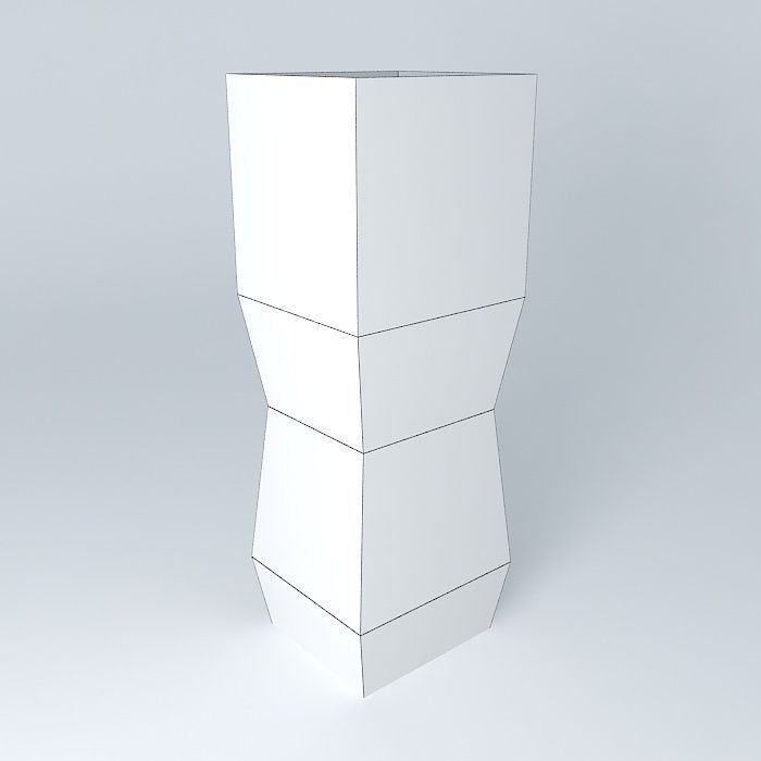 vase glass Free 3D model_3