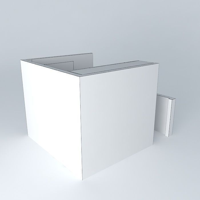 debora box with sky Free 3D model_3