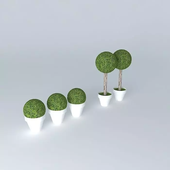 garnish topiary topiary Free 3D model