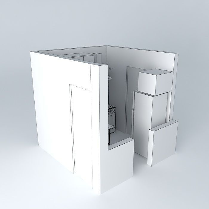 pauloorkut wooden door Free 3D model_4