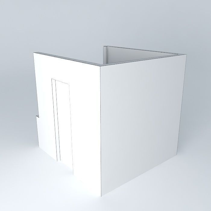 pauloorkut wooden door Free 3D model_3