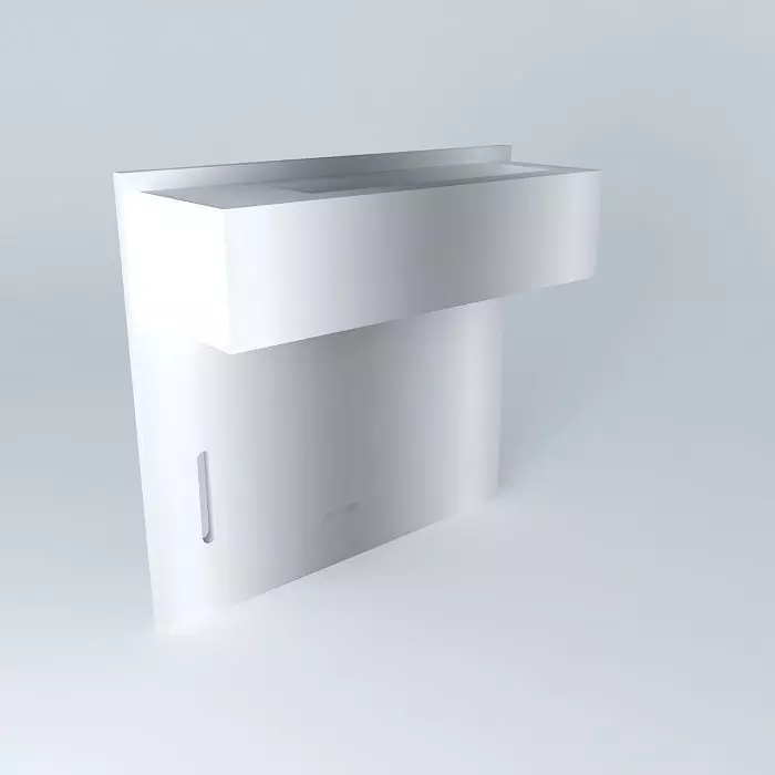 door handle lock Free 3D model_0