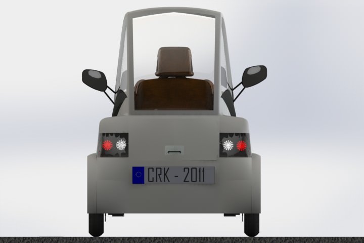Electric Vehicle Free 3D model_3