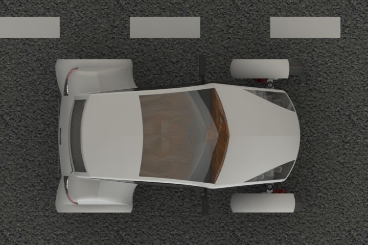 Electric Vehicle Free 3D model_4