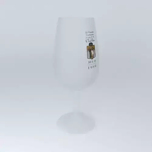 Commemorative wine glass