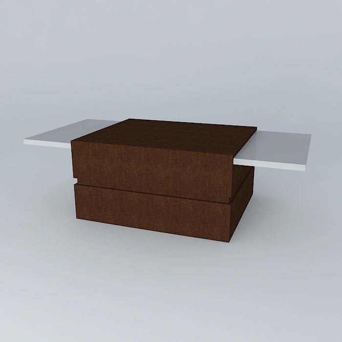 coffe table mesa de centro Free 3D model_1
