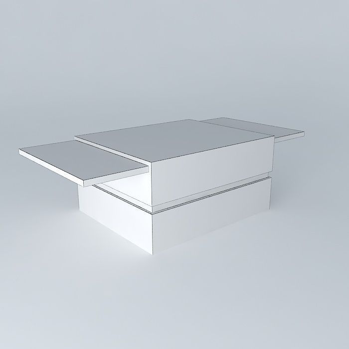 coffe table mesa de centro Free 3D model_3