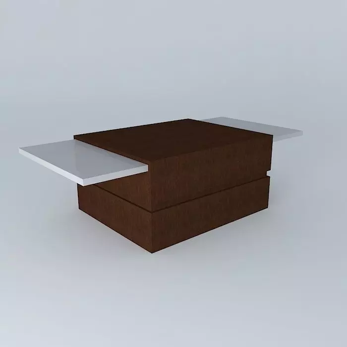 coffe table mesa de centro Free 3D model_0