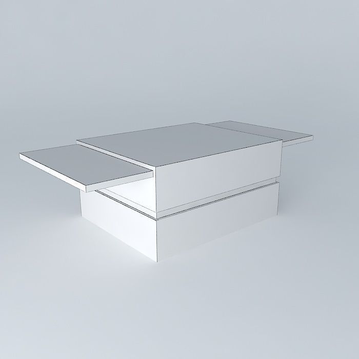 coffe table mesa de centro Free 3D model_4