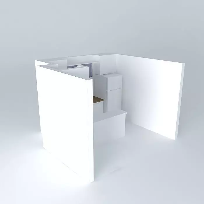 isabelleorkut cubicle Free 3D model_0