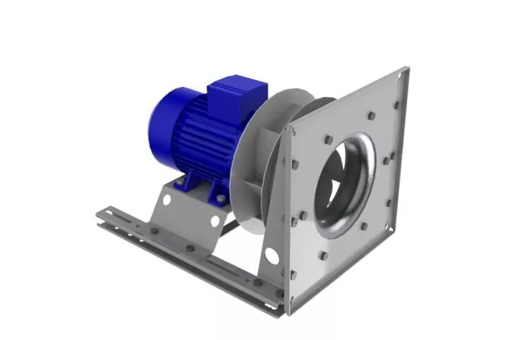 Fan Blower with Motor Free 3D model