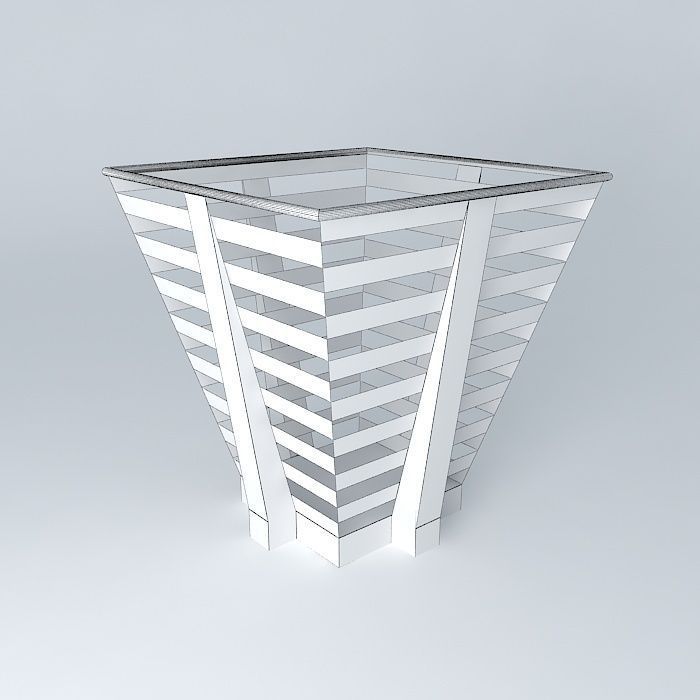 ornament bowl vase Free 3D model_3