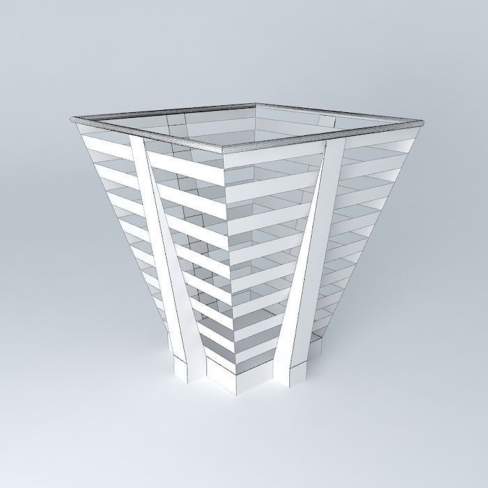 ornament bowl vase Free 3D model_4