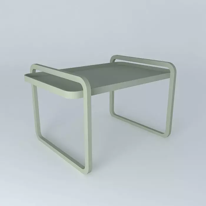August tray coffee table mesa bandeja August Free 3D model_0