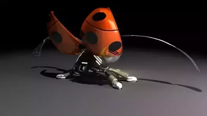 LadyBug Robot 3D model