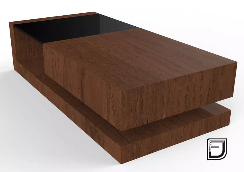Coffee Table 3D model_0
