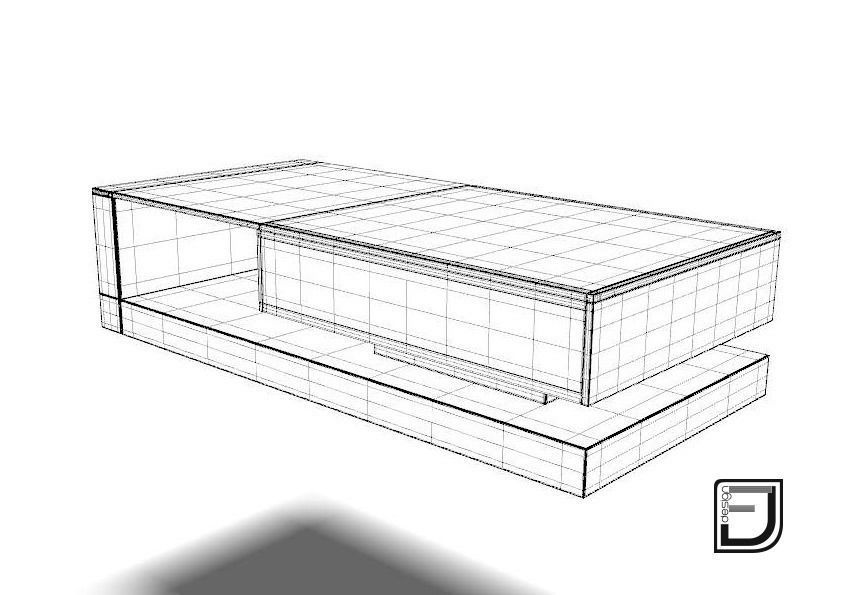 Coffee Table 3D model_5