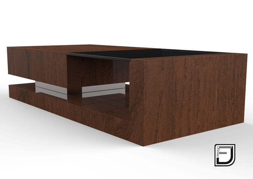 Coffee Table 3D model_2