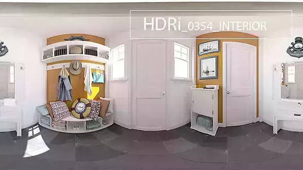 Interior HDRi 0354 3D model