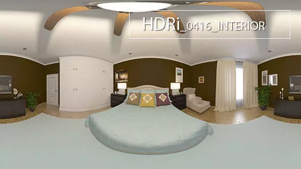 Interoir HDRi 3D model_0