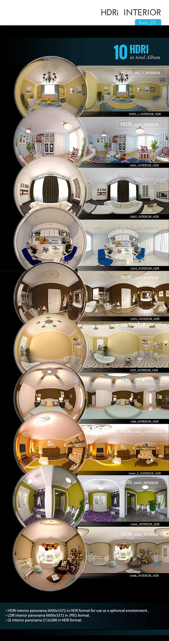 Interior Pack HDRi 03 3D model_0