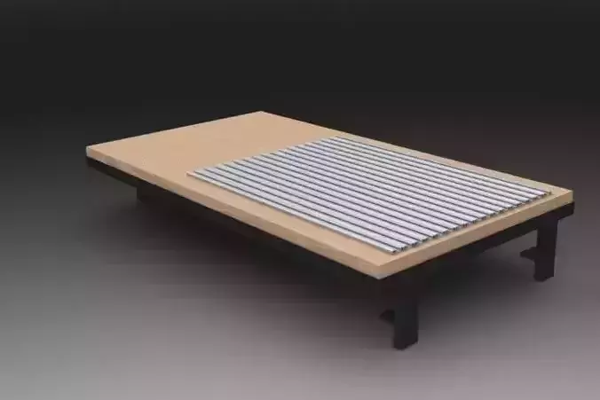 Milling Table for DIY CNC Milling Machine Free 3D model