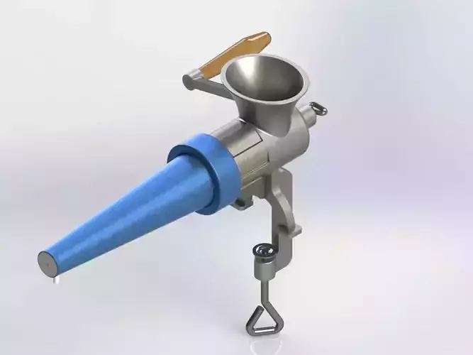 Mini Plastic Shredder Grinder Crusher Free 3D model