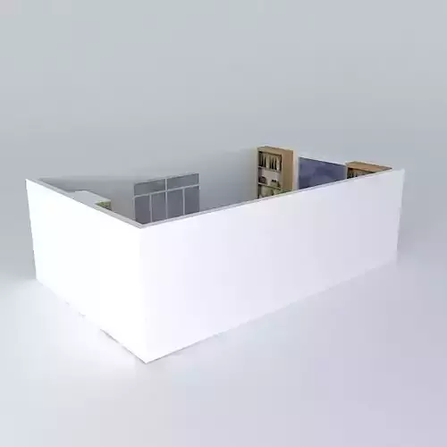 marisa room with walls and furniture