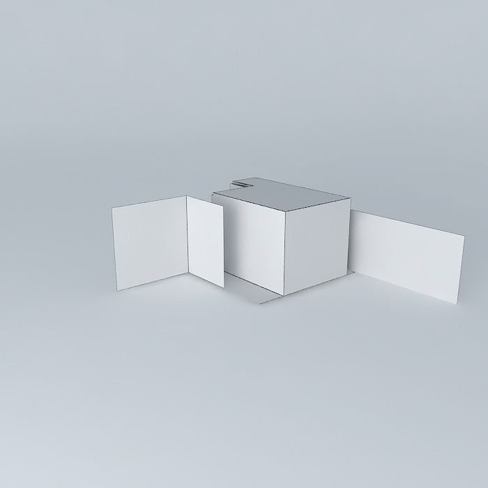 art deco building Free 3D model_4